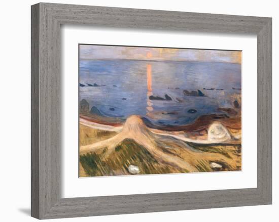 Summer Night , 1900-Edvard Munch-Framed Giclee Print