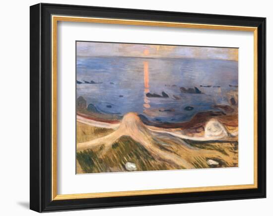 Summer Night , 1900-Edvard Munch-Framed Giclee Print