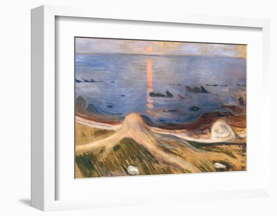 Summer Night , 1900-Edvard Munch-Framed Giclee Print