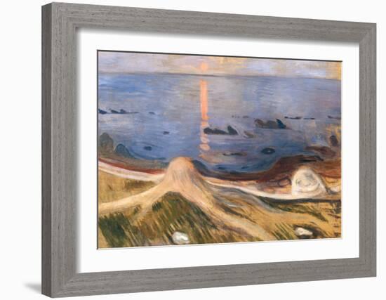 Summer Night , 1900-Edvard Munch-Framed Giclee Print