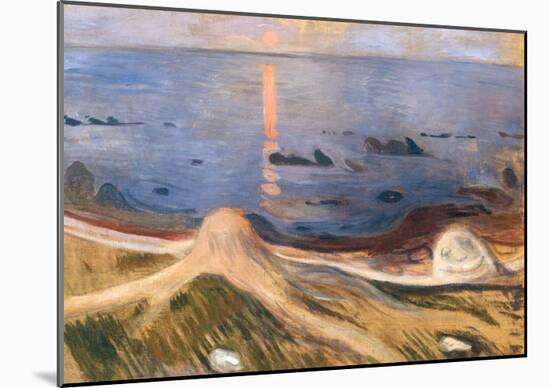 Summer Night , 1900-Edvard Munch-Mounted Giclee Print