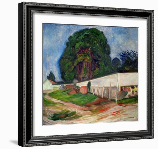 Summer Night, Aasgaard Beach, 1904-Edvard Munch-Framed Giclee Print