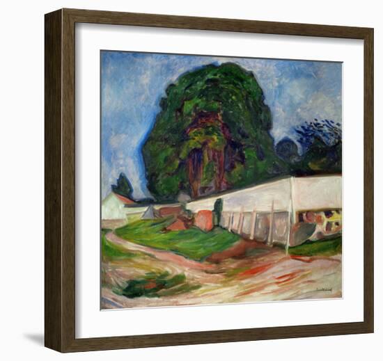 Summer Night, Aasgaard Beach, 1904-Edvard Munch-Framed Giclee Print