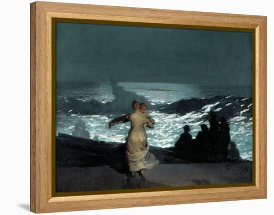Summer Night-Winslow Homer-Framed Premier Image Canvas