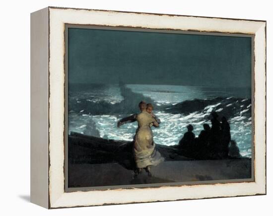 Summer Night-Winslow Homer-Framed Premier Image Canvas