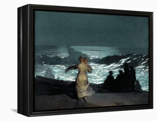 Summer Night-Winslow Homer-Framed Premier Image Canvas