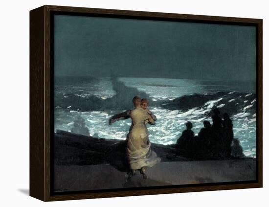 Summer Night-Winslow Homer-Framed Premier Image Canvas