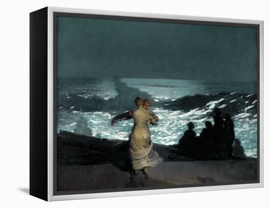 Summer Night-Winslow Homer-Framed Premier Image Canvas