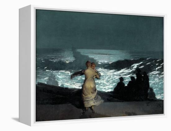 Summer Night-Winslow Homer-Framed Premier Image Canvas