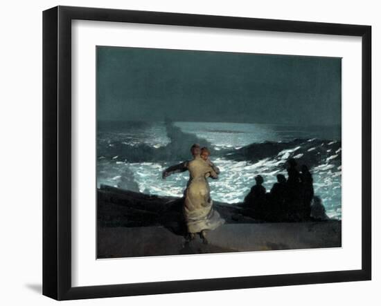 Summer Night-Winslow Homer-Framed Giclee Print