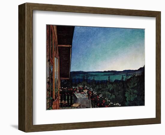 Summer Night-Harald Sohlberg-Framed Giclee Print