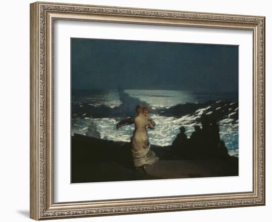 Summer Night-Winslow Homer-Framed Giclee Print