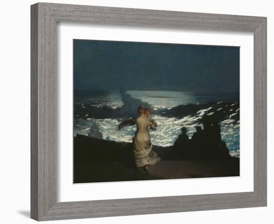 Summer Night-Winslow Homer-Framed Giclee Print