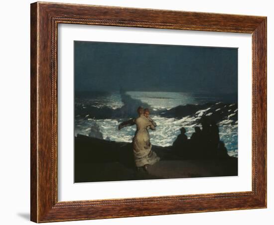 Summer Night-Winslow Homer-Framed Giclee Print