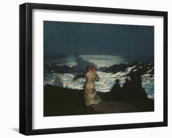 Summer Night-Winslow Homer-Framed Giclee Print