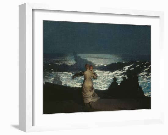 Summer Night-Winslow Homer-Framed Giclee Print