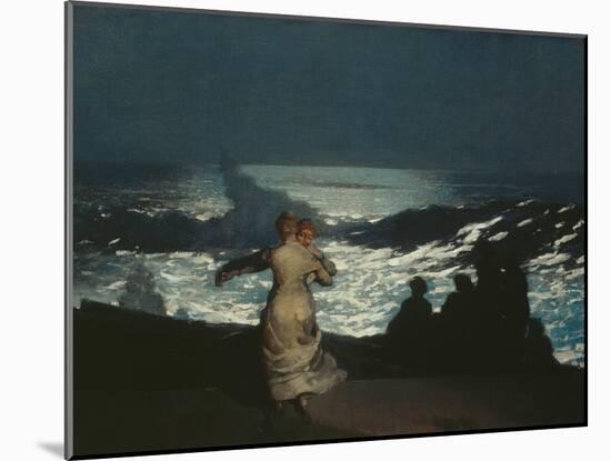 Summer Night-Winslow Homer-Mounted Giclee Print