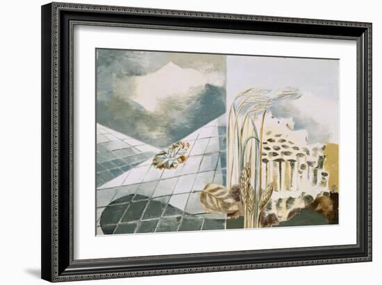 Summer, (Oil on Canvas)-Paul Nash-Framed Giclee Print