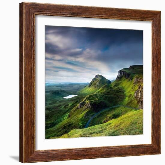Summer on the Quiraing-Lynne Douglas-Framed Photographic Print
