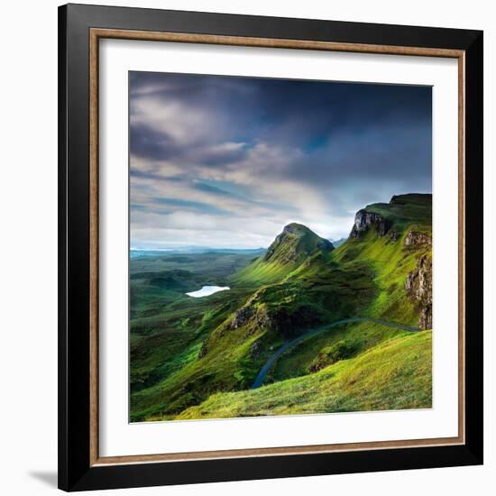 Summer on the Quiraing-Lynne Douglas-Framed Photographic Print