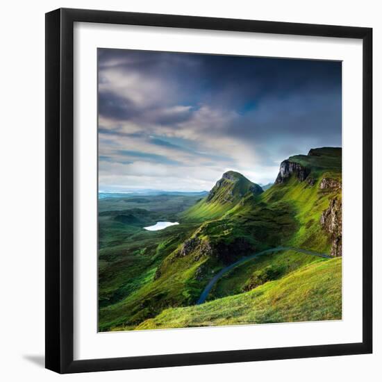 Summer on the Quiraing-Lynne Douglas-Framed Photographic Print