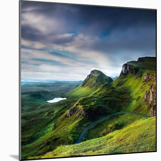 Summer on the Quiraing-Lynne Douglas-Mounted Photographic Print