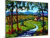 Summer on Young America Road-Patty Baker-Mounted Art Print