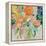 Summer Orange Floral-Farida Zaman-Framed Stretched Canvas