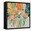 Summer Orange Floral-Farida Zaman-Framed Stretched Canvas