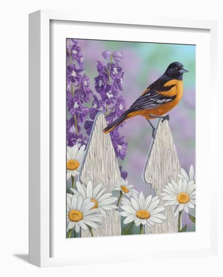 Summer Oriole-Jeffrey Hoff-Framed Giclee Print