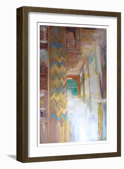 Summer Palace, Mysore, 1997-Pamela Scott Wilkie-Framed Giclee Print