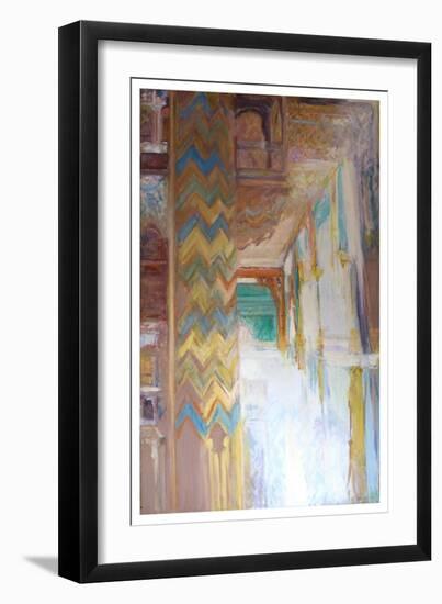 Summer Palace, Mysore, 1997-Pamela Scott Wilkie-Framed Giclee Print