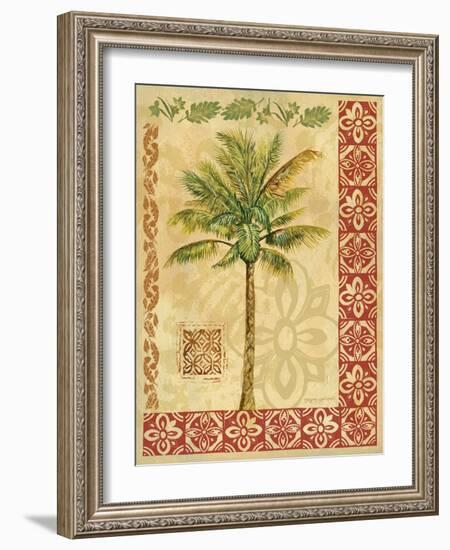 Summer Palm II-Gregory Gorham-Framed Art Print