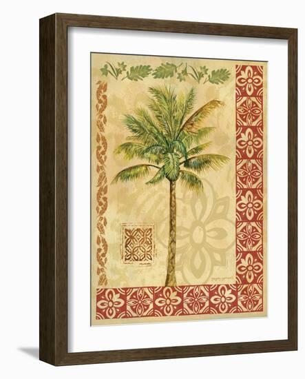 Summer Palm II-Gregory Gorham-Framed Art Print