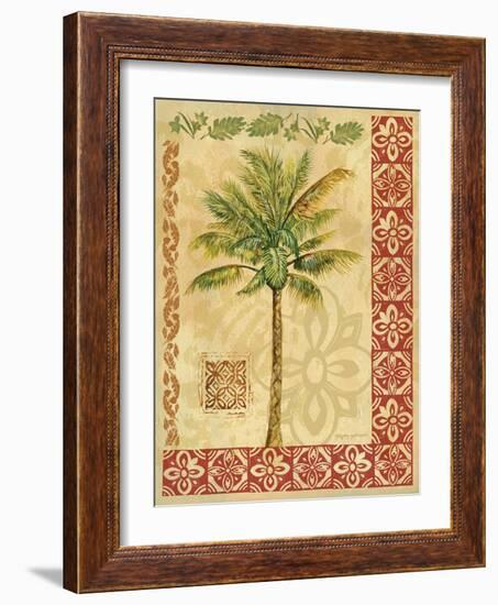 Summer Palm II-Gregory Gorham-Framed Art Print