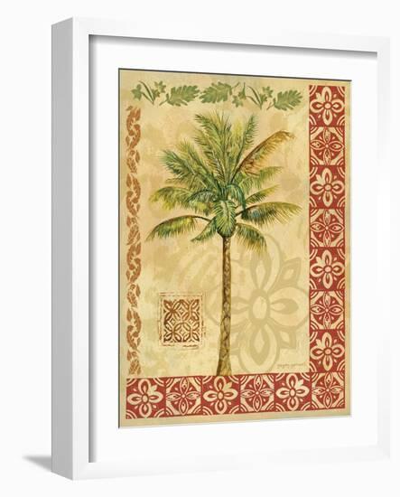 Summer Palm II-Gregory Gorham-Framed Art Print