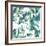 Summer Palm Tree and Banana Leaves-Eisfrei-Framed Premium Giclee Print