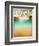 Summer Paradise Background-IstONE-Framed Art Print