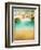 Summer Paradise Background-IstONE-Framed Art Print