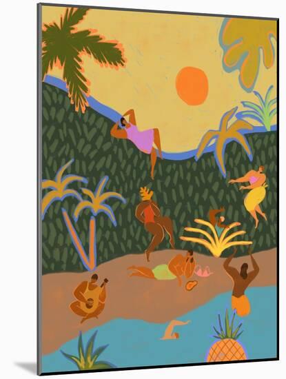 Summer Paradise-Arty Guava-Mounted Giclee Print