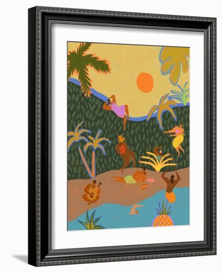 Summer Paradise-Arty Guava-Framed Giclee Print