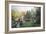 Summer Party at the Trianon-Emile-Charles Dameron-Framed Giclee Print