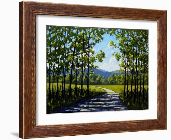 Summer Path-Patty Baker-Framed Art Print