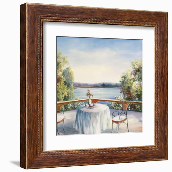 Summer Patio-David Weiss-Framed Art Print