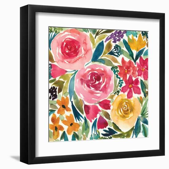 Summer Petals I-Cheryl Warrick-Framed Art Print