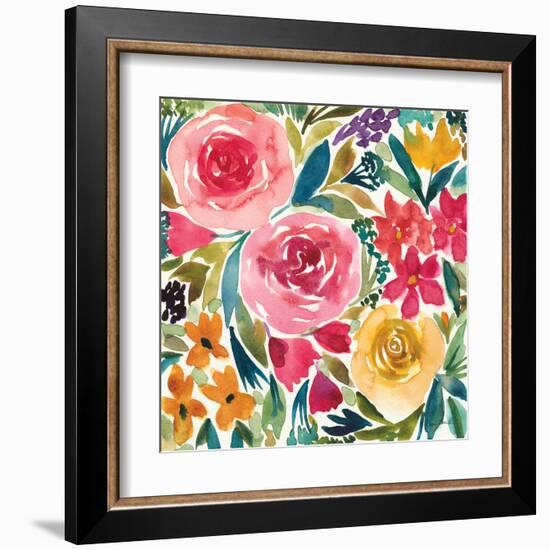 Summer Petals I-Cheryl Warrick-Framed Art Print