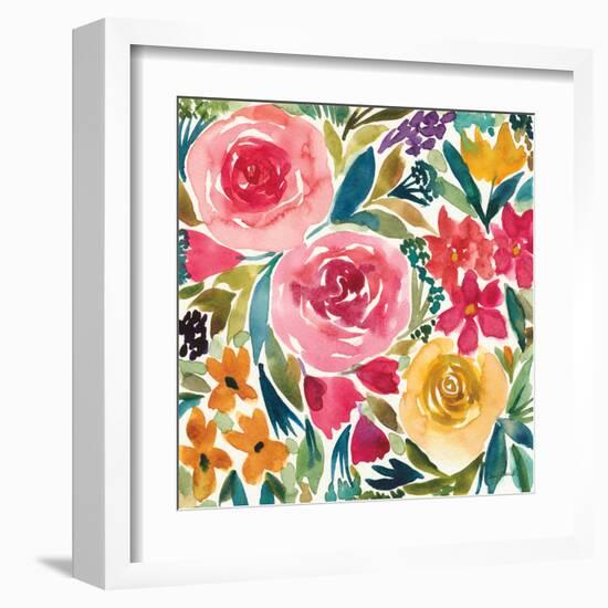 Summer Petals I-Cheryl Warrick-Framed Art Print