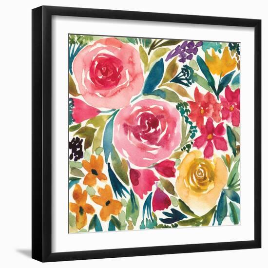 Summer Petals I-Cheryl Warrick-Framed Art Print