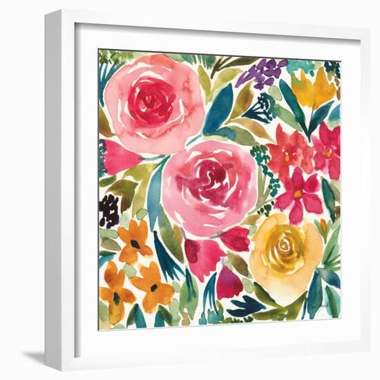 Summer Petals I-Cheryl Warrick-Framed Art Print