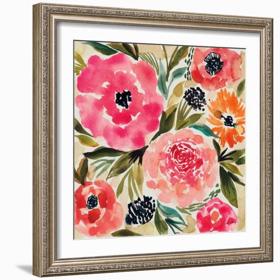 Summer Petals II-Cheryl Warrick-Framed Art Print